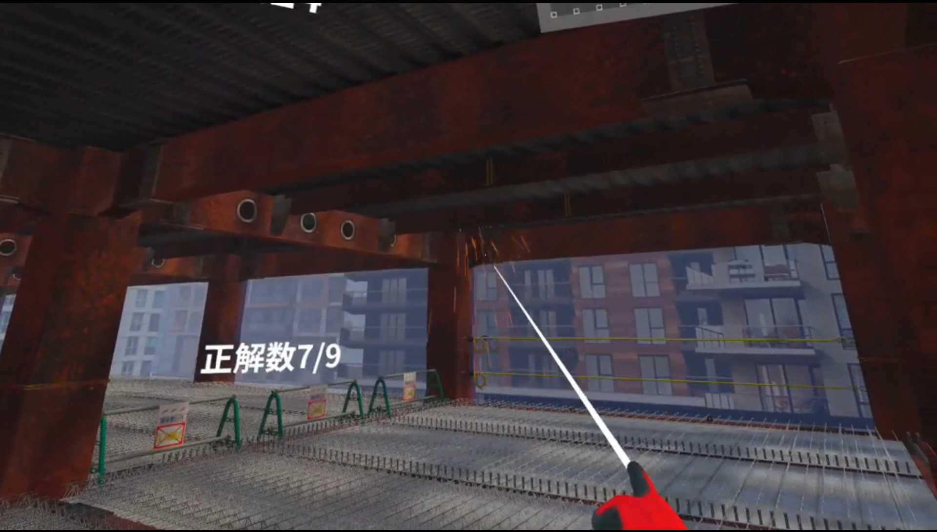 現場の安全巡視（拡大）