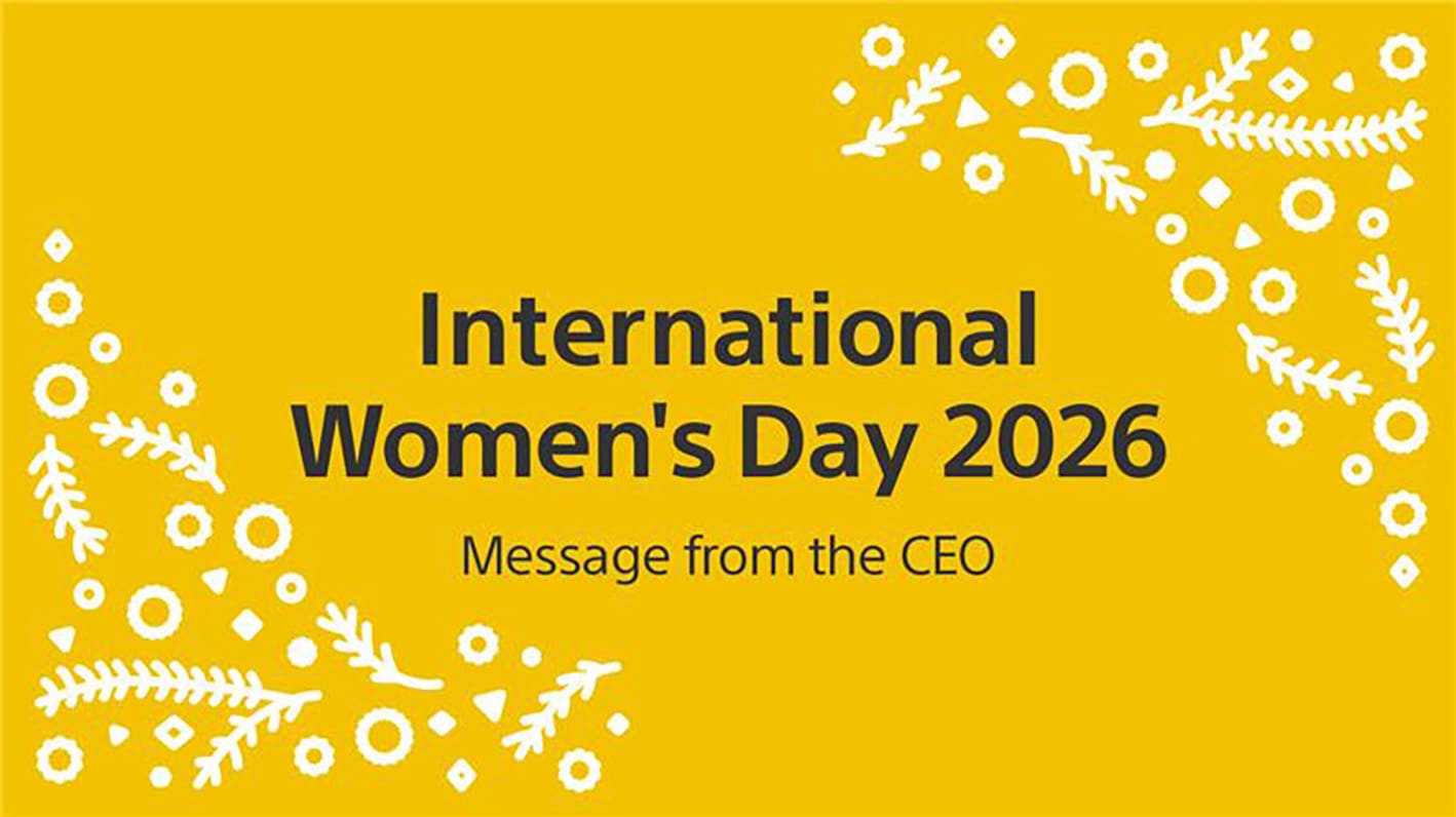International Women's Day 2026 Message from the CEO