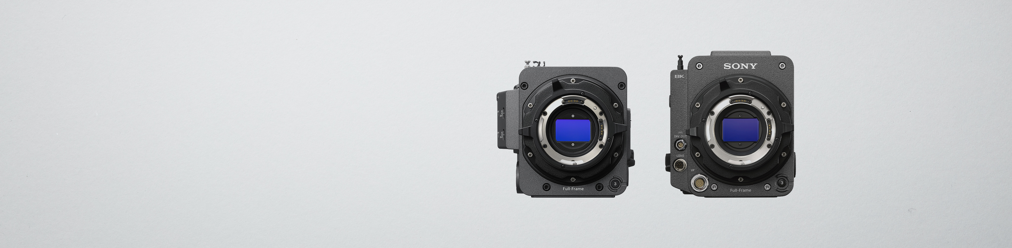 ＢＲＡＮＯ（左）とVENICE 2（右）を正面から捉えた製品画像