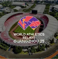World Athletics Relays Guangzhou 25