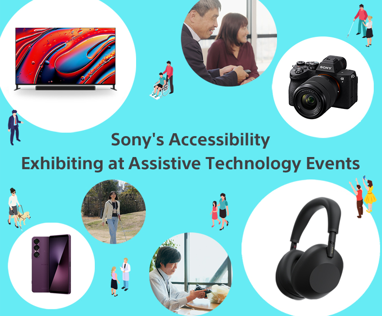 Sony's Accessibility Exhibiting at Assistive Technology Events