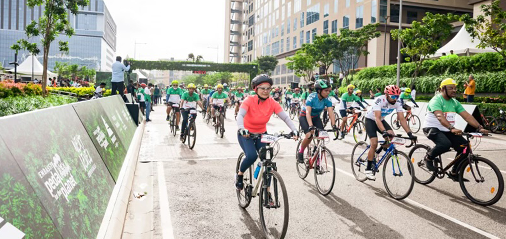 Photo of People cycling