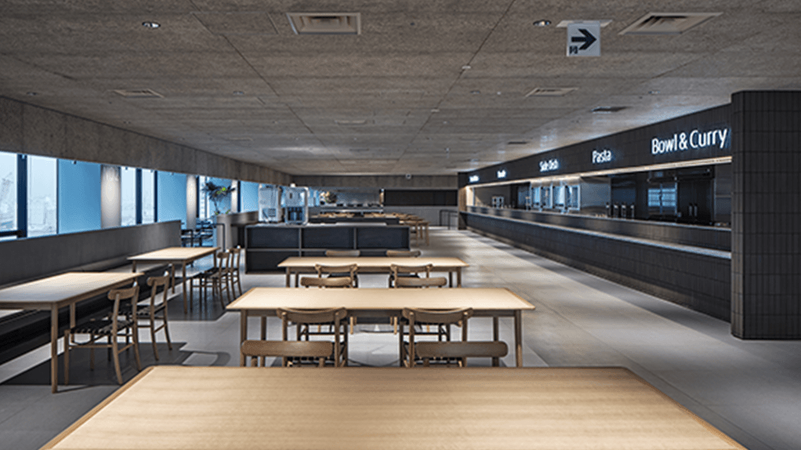 写真：ソニーシティみなとみらい 食堂